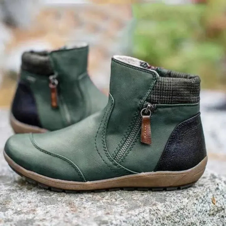 Ellen - Premium Zipper Orthopedic Waterproof Boots